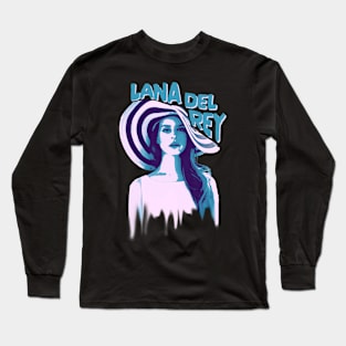 pop art Lana Del Rey Long Sleeve T-Shirt